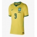 Brasile Matheus Cunha #9 Prima Maglia Femmina Mondiali 2026 Manica Corta